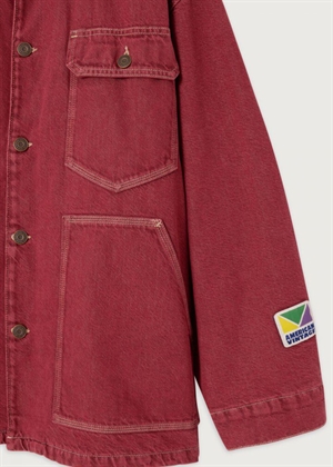 Ymobay jakke Burgundy American Vintage 